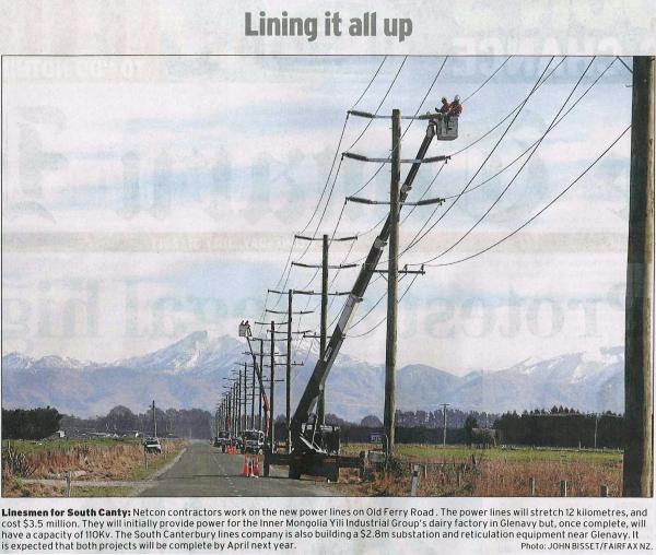 110kV Line - Glenavy (Alpine)