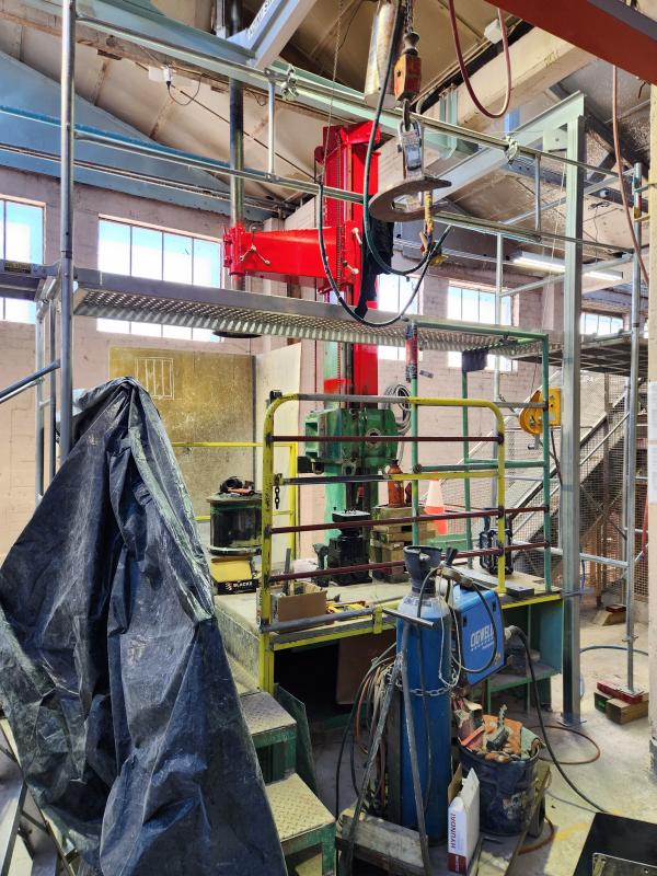 Firstly excess items were stripped off, including the manual lever and wheel