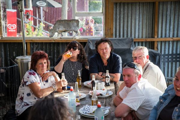 Margaret, Suzanne, Steve, David , Tim and Nicky