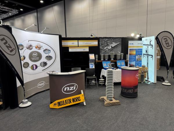 The stand looked spectacular