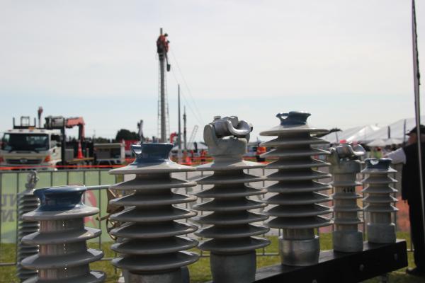 Quality New Zealand made Insulators on display