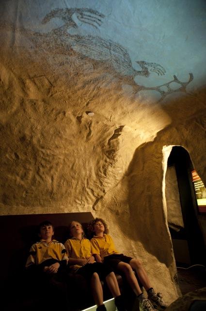 Taniwha Cave at Timaru's Te Ana Rock Art Centre