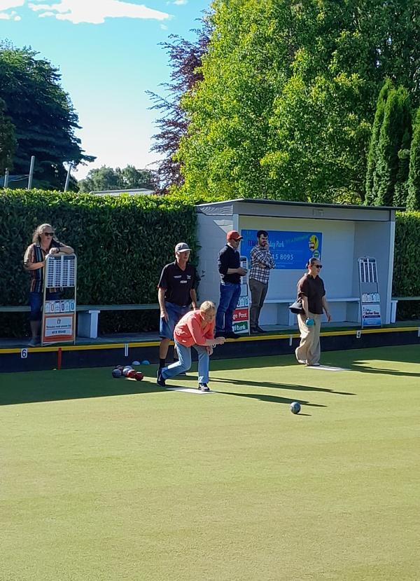 Action shot - Germaine