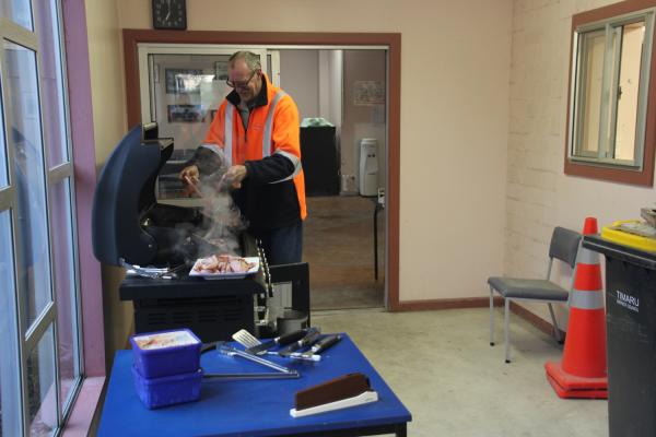 Staff Quarterly Barbeque - Gary W