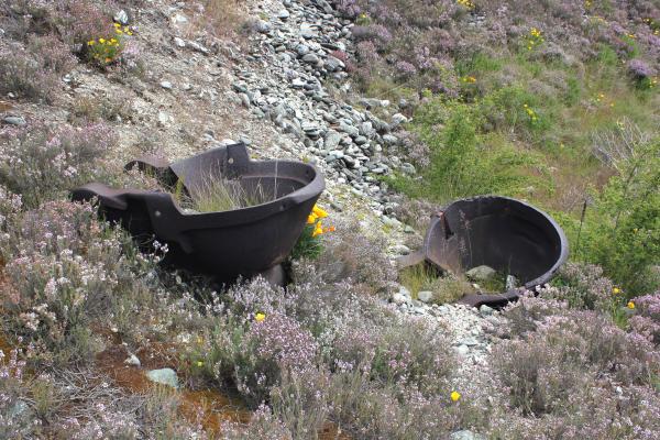 Old Dredge Buckets