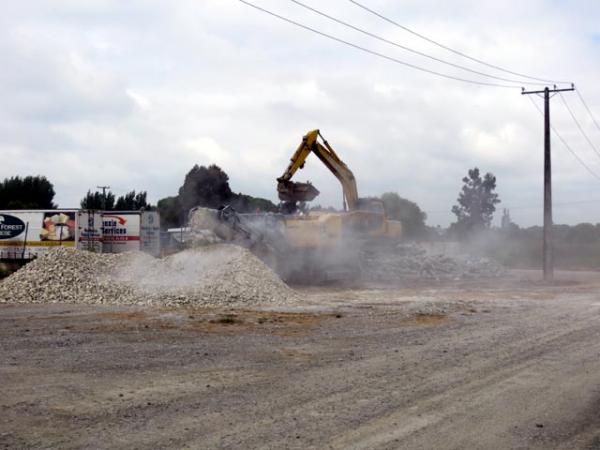 Insulators that don't meet our Quality Standards are Crushed