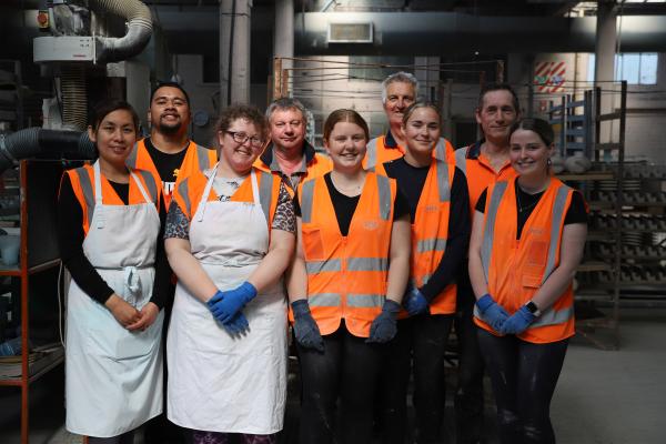 Wax-and-Glaze Team -Lerma,Timothy,Rachelle,Brian K, Neve, Bruce, Bailee, Garry V and Maddison Wax-and-Glaze Team -Lerma,Timothy,Rachelle,Brian K, Neve, Bruce, Bailee, Garry V and Maddison