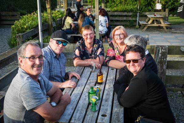 Brian, Evan, Heather, Yvonne, Marion and Debbie